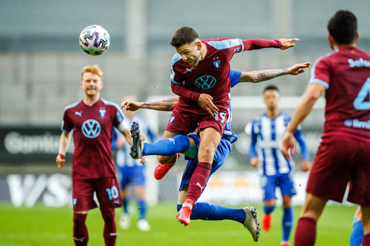 Malmö FFs Erdal Rakip och IFK Göteborgs Alexander Farnerud