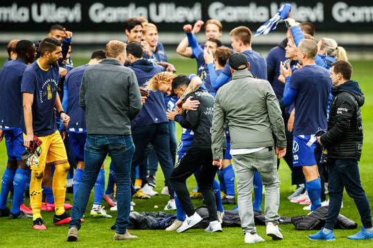 IFK Göteborgs Alexander Farnerud och tränare Poya Asbaghi