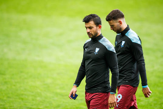 Malmö FFs Behrang Safari deppar
