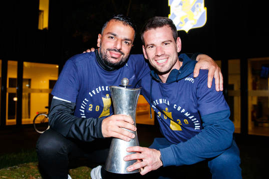 IFK Göteborgs tränare Poya Asbaghi och assisterande