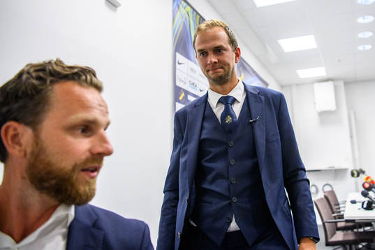 s sportchef Henrik Jurelius och huvudtränare Bartosz