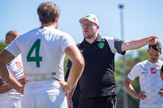Limhamns tränare Jimmy Hultin