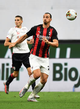 Zlatan Ibrahimovic of Milan