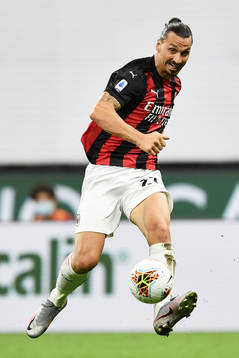 Zlatan Ibrahimovic of Milan