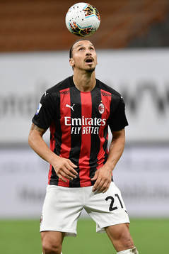 Zlatan Ibrahimovic of Milan