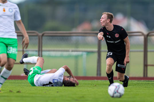 Hittarps Pelle Rosenlind reagerar