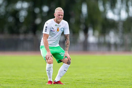 Klippans Tobias Zentio har ont