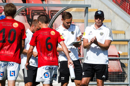 Falkenbergs tränare Hasse Eklund