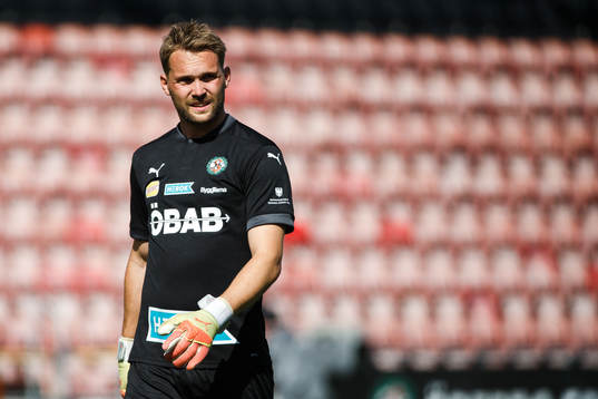 Örebros målvakt Oscar Jansson