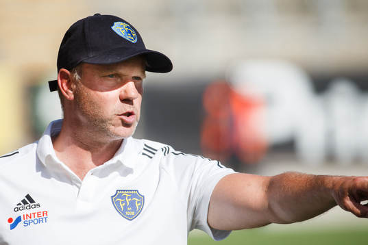 Falkenbergs tränare Hasse Eklund
