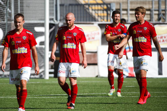 Falkenbergs spelare deppar