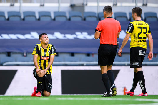 Häckens Ali Youssef har ont