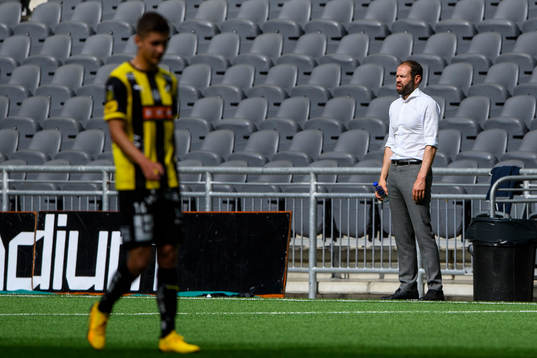 Häckens tränare Andreas Alm