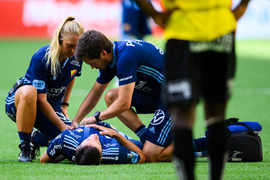 Djurgårdens Haris Radetinac får vård