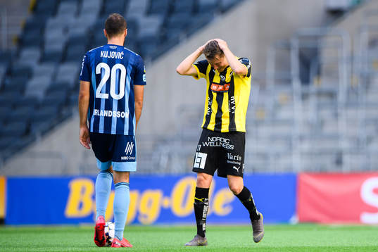 Häckens Viktor Lundberg deppar