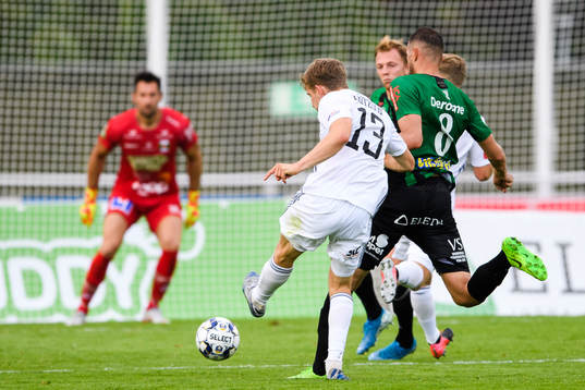 Östersunds Ludvig Fritzson gör 1-1