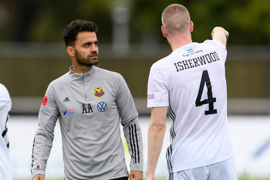 Östersunds tränare Amir Azrafshan