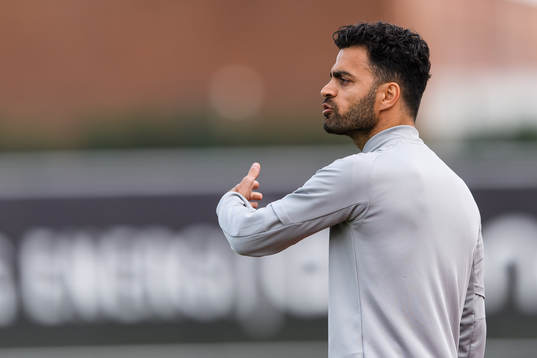 Östersunds tränare Amir Azrafshan