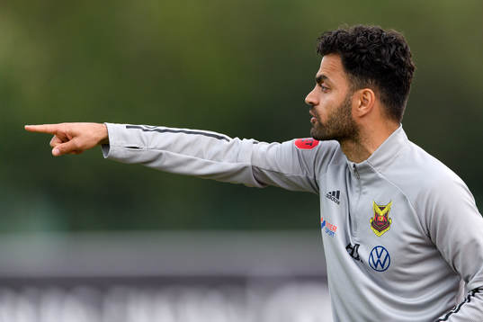 Östersunds tränare Amir Azrafshan