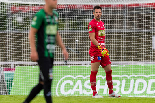 Varbergs målvakt Stojan Lukic