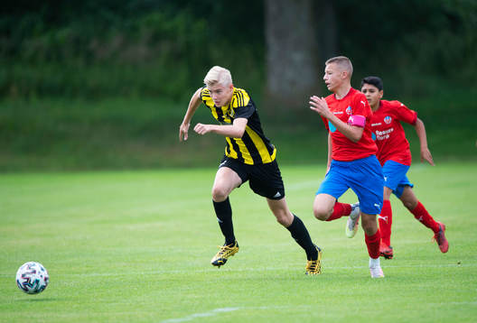 i matchen mellan IFK Hässleholms pojkar födda 2006 och