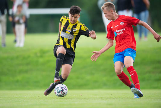i matchen mellan IFK Hässleholms pojkar födda 2006 och