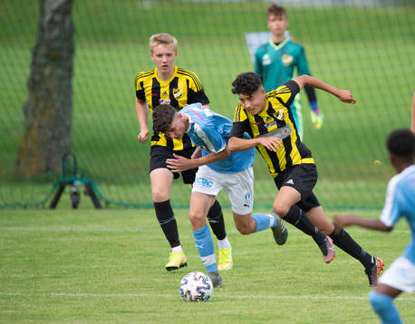 i matchen mellan IFK Hässleholms pojkar födda 2006 och