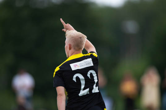 IFK Hässleholms Linus Roslund   i matchen mellan IFK