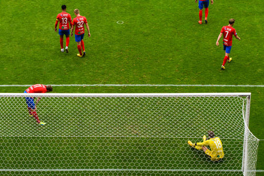 Helsingborgs spelare deppar