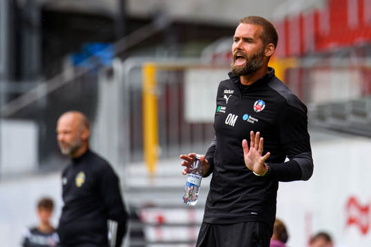 Helsingborgs tränare Olof Mellberg