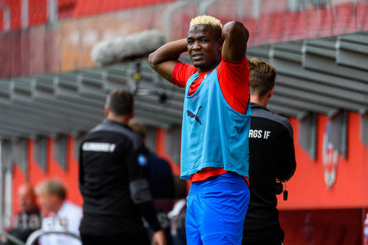 Helsingborgs Alhaji Gero deppar