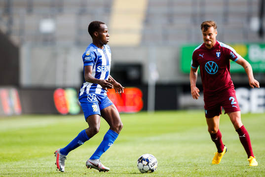IFK Göteborgs Alhassan Yusuf Abdullahi och Malmö FFs Eric