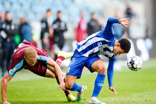 Malmö FFs Franz Brorsson och IFK Göteborgs Alexander