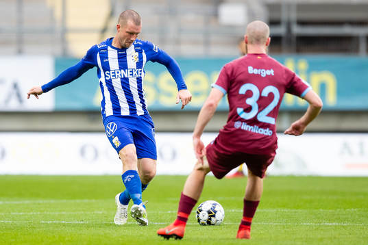 IFK Göteborgs Jakob Johansson och Malmö FFs Jo Inge Berget