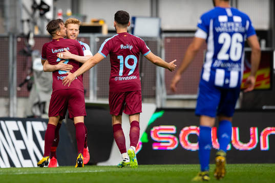 Malmö FFs Anders Christiansen jublar