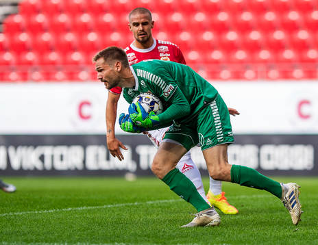 Kalmars målvakt Lucas Hägg-Johansson