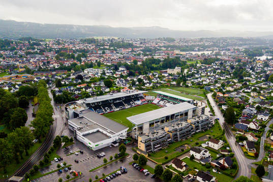 General view of Skagerak arena