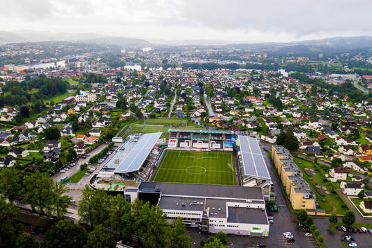 General view of Skagerak arena