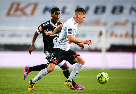 Emil Ceide of Rosenborg and Markus André Kaasa of Odd