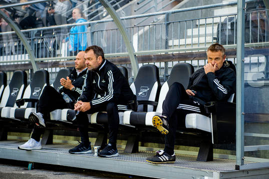 Mikael Dorsin, sports director, Geir Hansen, interim