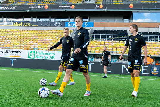 Elfsborgs Samuel Holmén, Gustav Henriksson och Simon