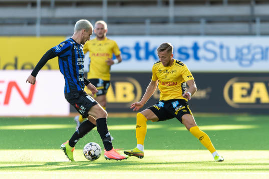 Elfsborgs Jesper Karlsson och Sirius Adam Hellborg