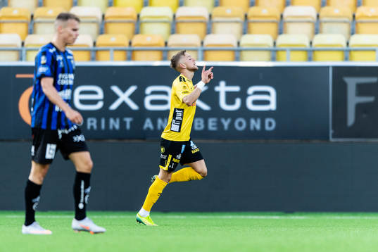 Elfsborgs Jesper Karlsson jublar
