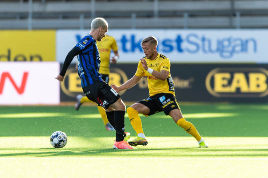 Elfsborgs Jesper Karlsson och Sirius Adam Hellborg