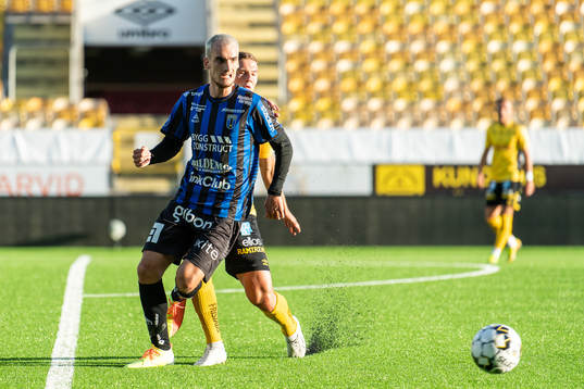 Sirius Adam Hellborg och Elfsborgs Simon Olsson