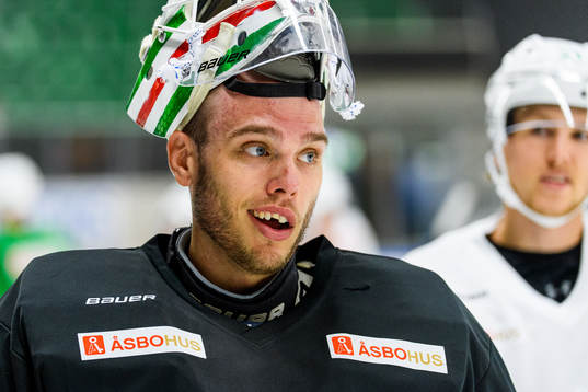 Målvakt Johan Gustafsson