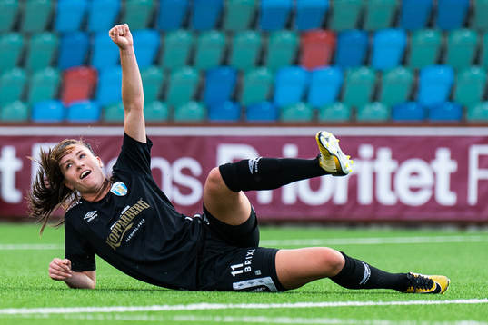 Göteborgs Pauline Hammarlund jublar