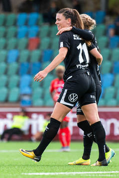 Göteborgs Pauline Hammarlund jublar