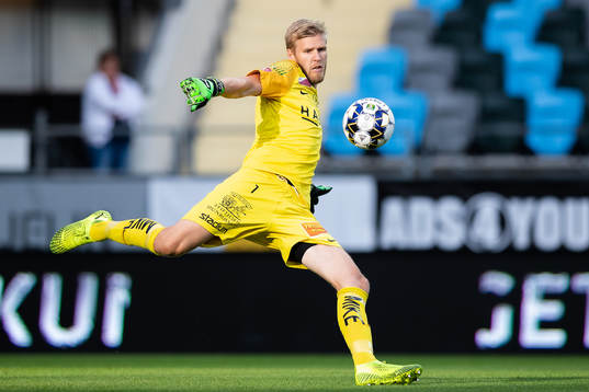 Örgrytes målvakt Fredrik Andersson