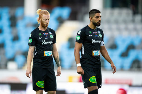 Västerås Calle Svensson och Sean Sabetkar deppar